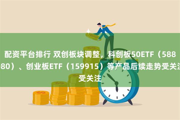 配资平台排行 双创板块调整，科创板50ETF（588080）、创业板ETF（159915）等产品后续走势受关注