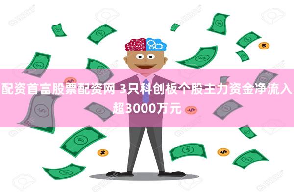 配资首富股票配资网 3只科创板个股主力资金净流入超3000万元