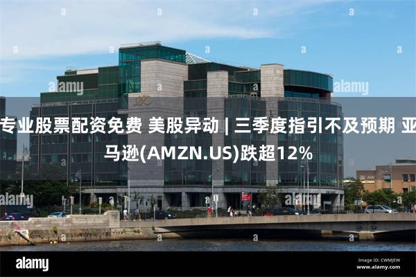 专业股票配资免费 美股异动 | 三季度指引不及预期 亚马逊(AMZN.US)跌超12%