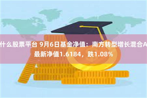 什么股票平台 9月6日基金净值：南方转型增长混合A最新净值1.6184，跌1.08%